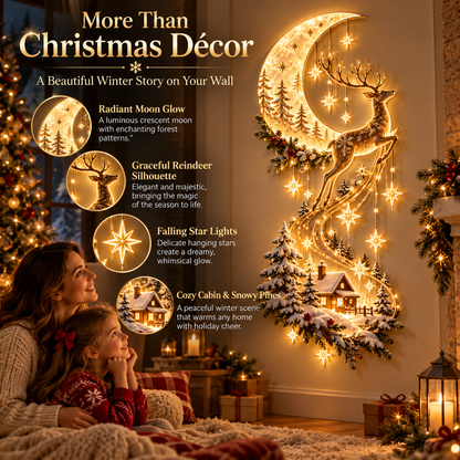 ✨ Last Day – 60% OFF!🌙 Reindeer Under the Stars™