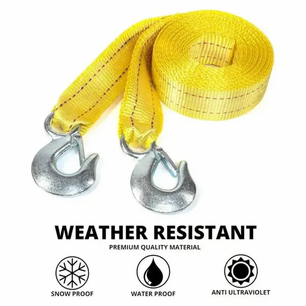 🔥Tow Strap with Hooks 16.40 ft / 5 m