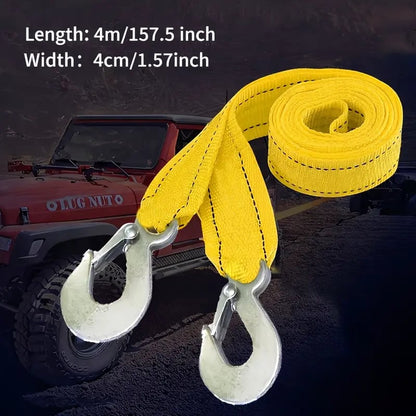 🔥Tow Strap with Hooks 16.40 ft / 5 m