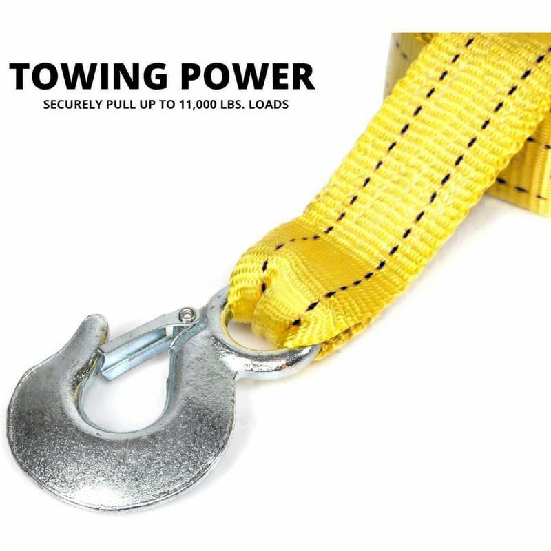 🔥Tow Strap with Hooks 16.40 ft / 5 m