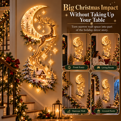 ✨ Last Day – 60% OFF!🌙 Reindeer Under the Stars™
