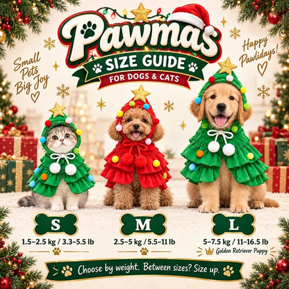 Christmas Tree Pet Costume