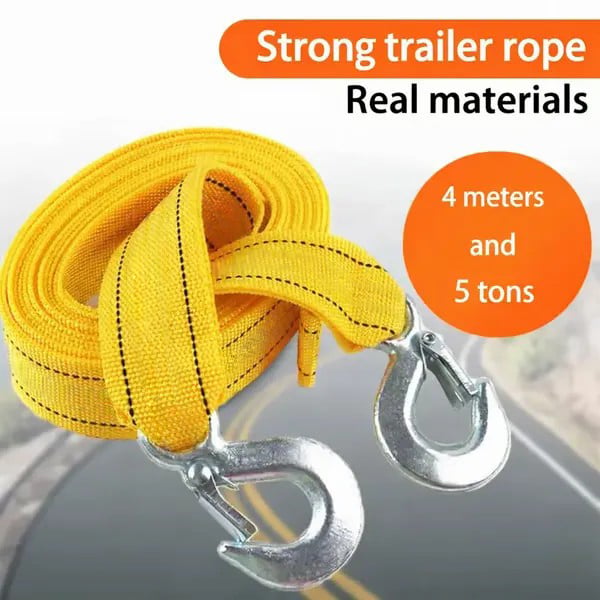 🔥Tow Strap with Hooks 16.40 ft / 5 m