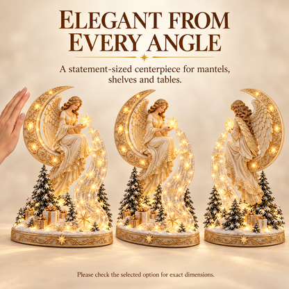 ✨ Angel’s Cascade of Stars™ – Lighted Christmas Tabletop Decoration