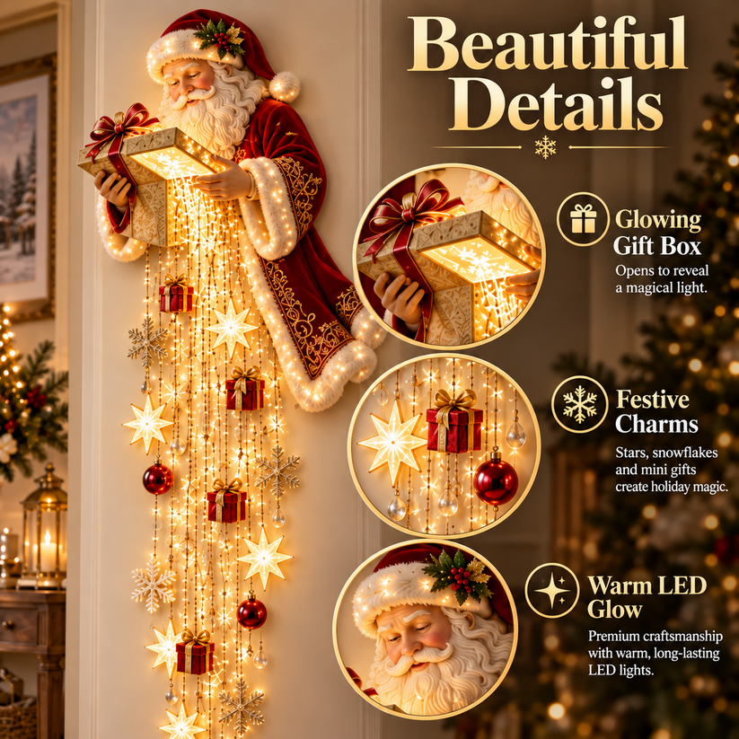 ✨ Last Day – 60% OFF!🎅 Santa’s Magical Gift Starfall Cascade™
